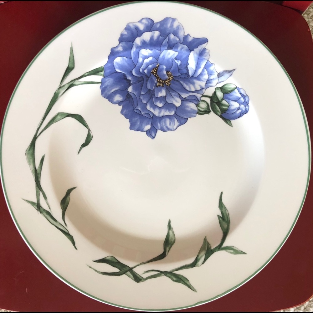 3 Retroneu Rhapsody porcelain dinner plates